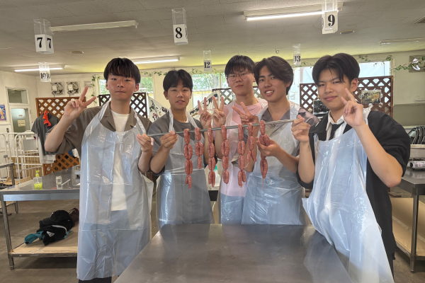 ソーセージ作り